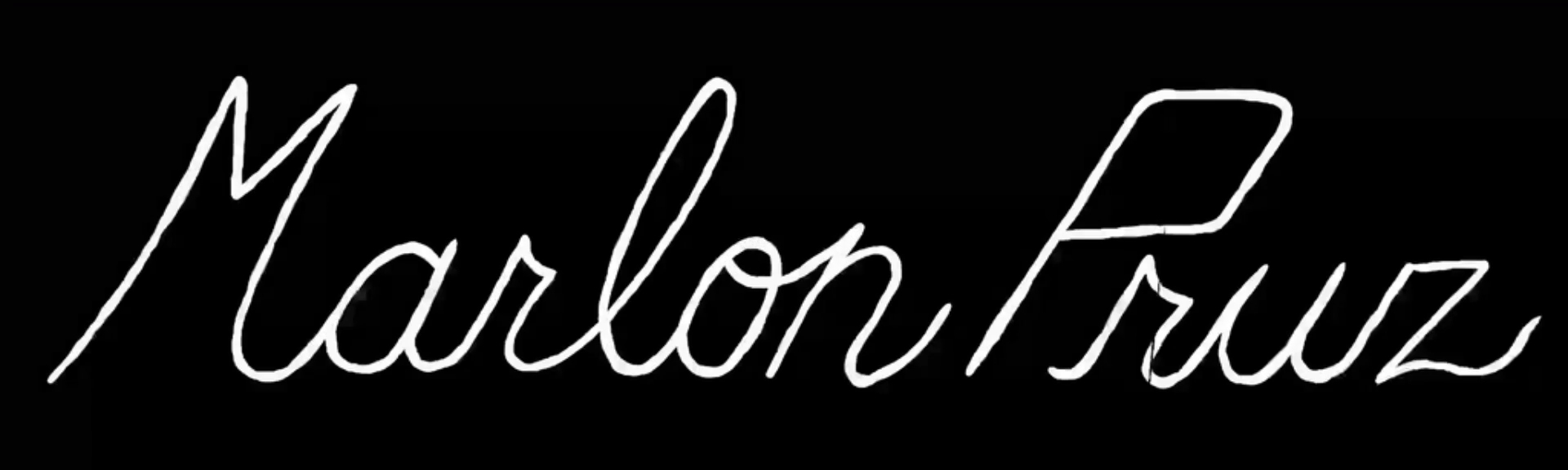 Marlon Pruz Signature